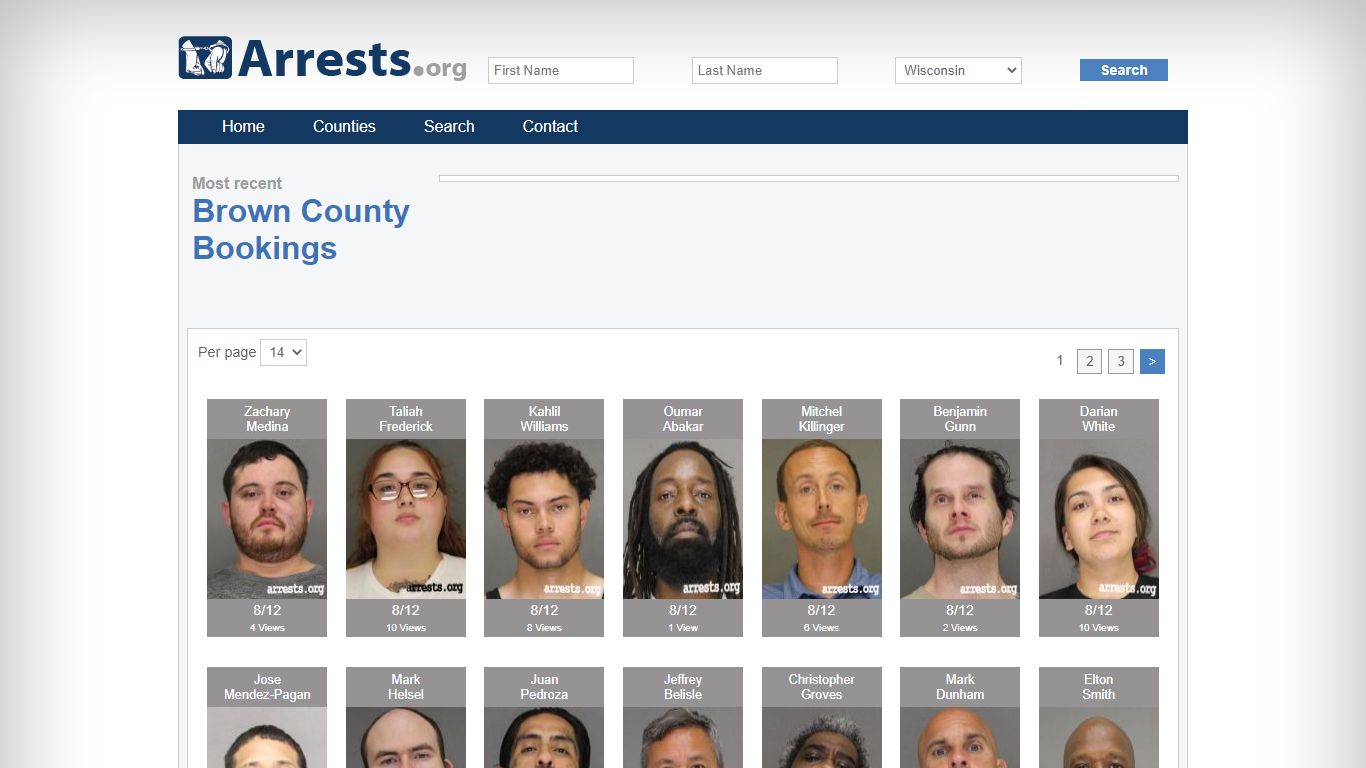 Brown County Arrests and Inmate Search